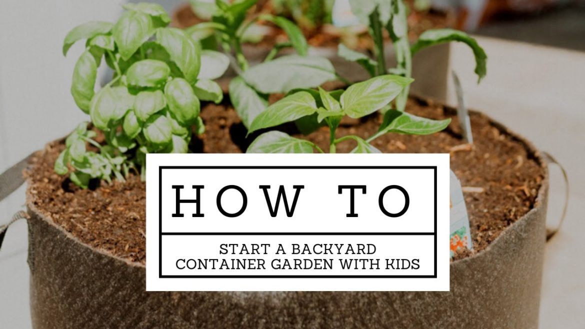 GARDENING for beginners | How to Plant a Container Garden With Your Kids GARDENING for beginners | How to Plant a Container Garden With Your Kids
