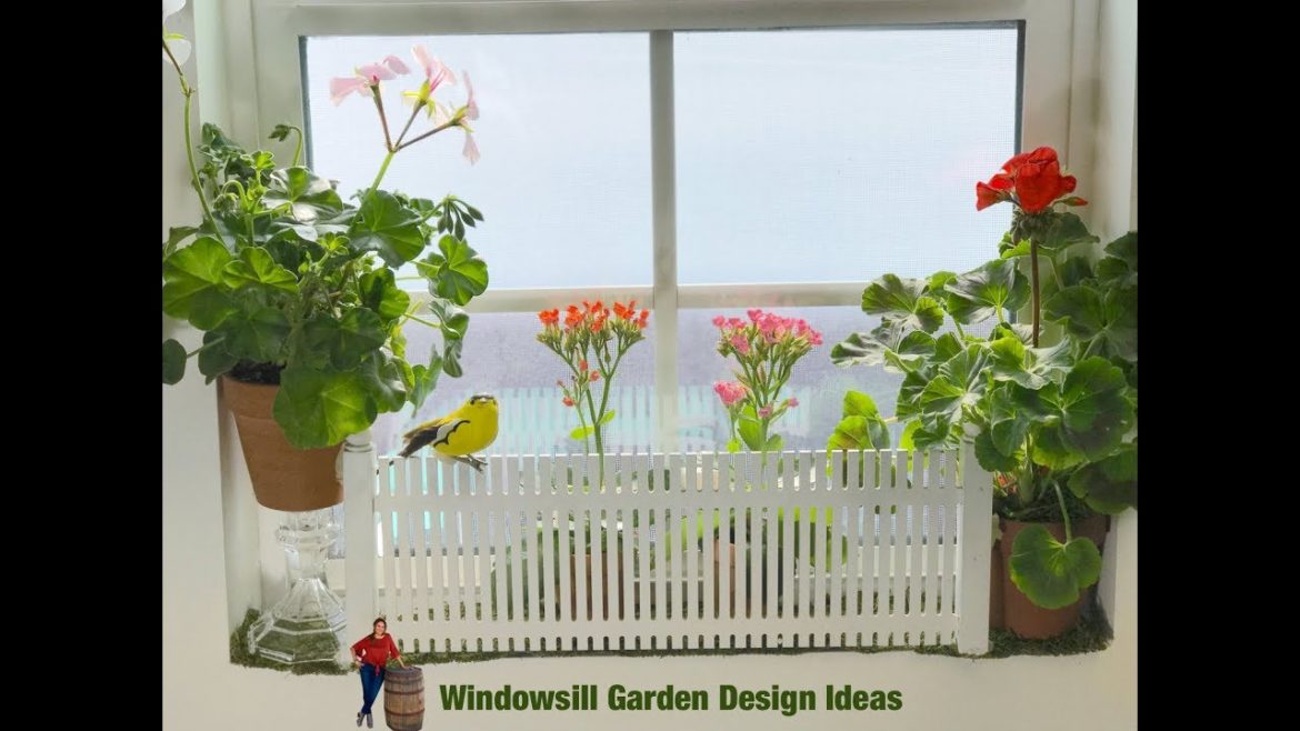 Creative Windowsill Garden Design Ideas!