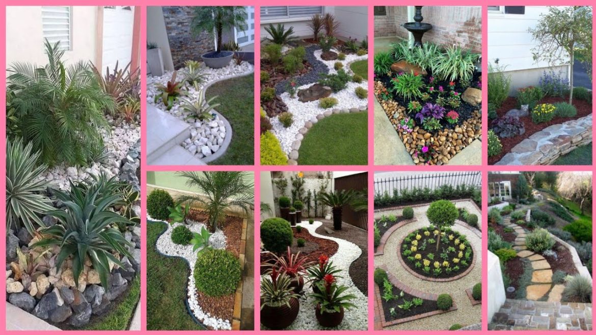 50 Beautiful small front yard landscaping ideas|| die garden