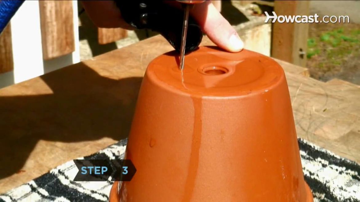 How to Drill Drainage Holes for Container Gardening