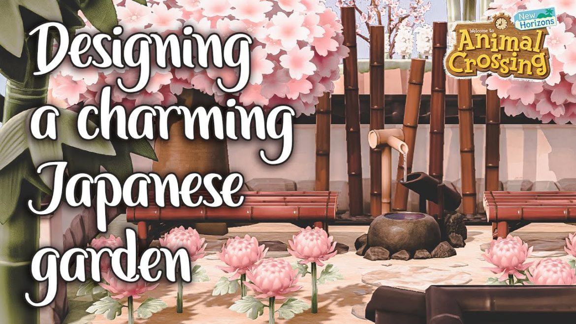 Designing a simple & beautiful Japanese Zen Garden | Simple tutorial | Animal Crossing New Horizons