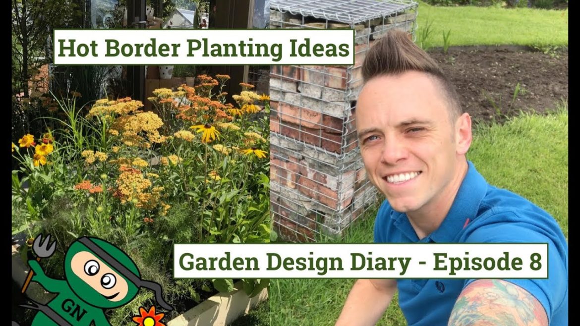 Garden Design Diary 8 Hot Border Planting Ideas Garden Design Diary 8 Hot Border Planting Ideas