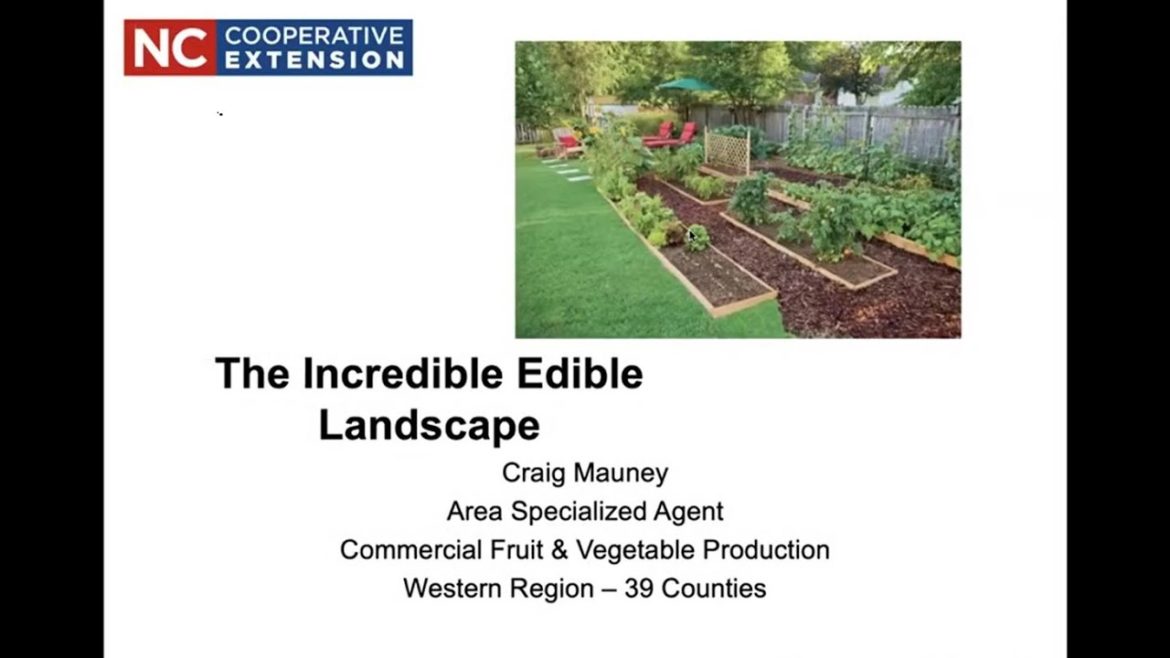 The Incredible Edible Landscape The Incredible Edible Landscape