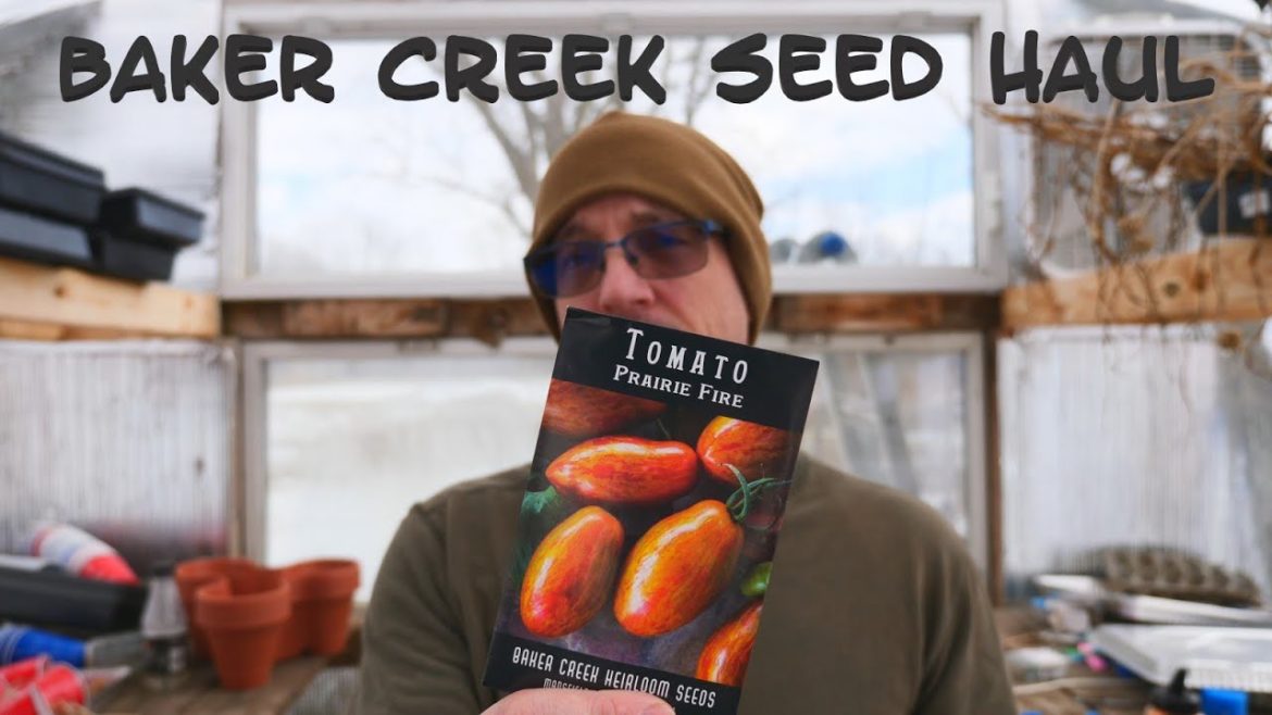 2022 Seed Haul | Spring Garden Plans | Baker Creek Heirloom Seeds