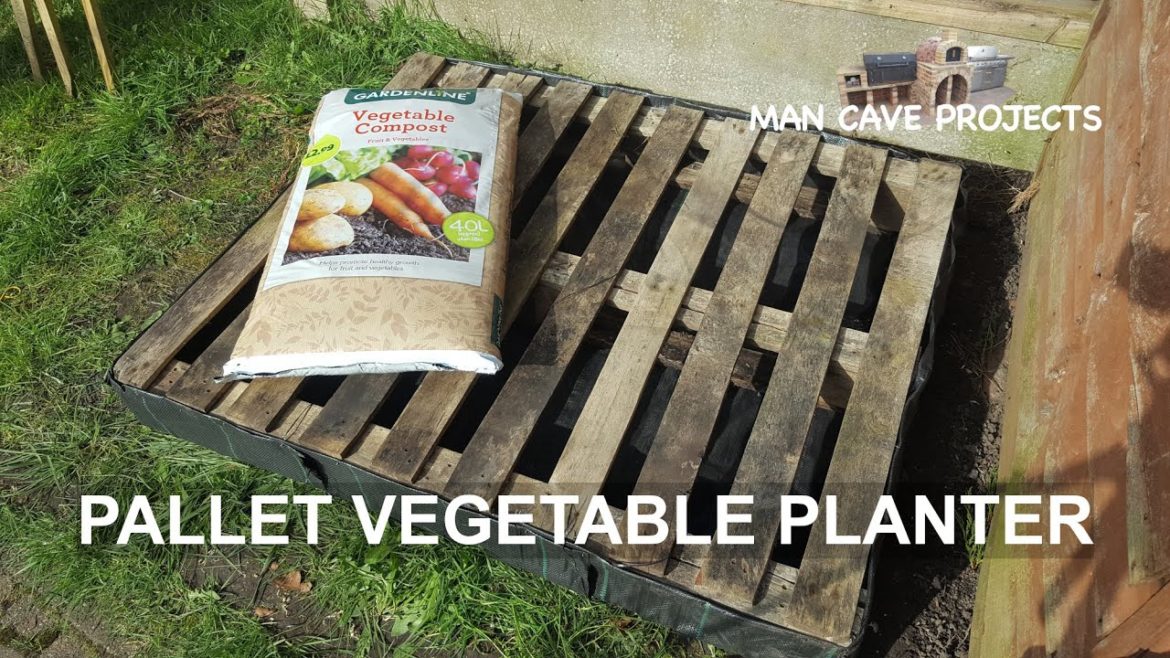 Pallet Vegetable Planter | Container Garden Vegetable Planter | Food Shortage Preparation