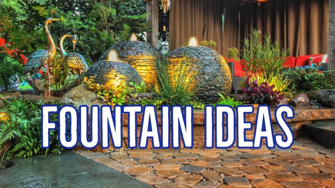 Landscape FOUNTAIN IDEAS | Garden Waterfalls Landscape FOUNTAIN IDEAS | Garden Waterfalls