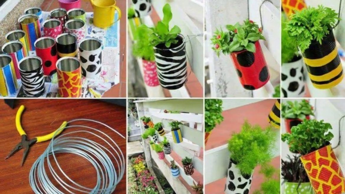 Small garden pots