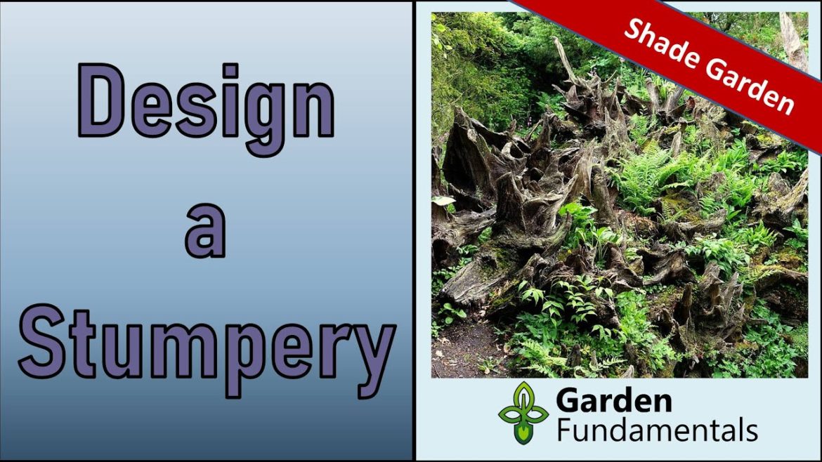 Stumpery Garden Design Ideas 🎥🌗🕺 Make Your Shade Garden POP
