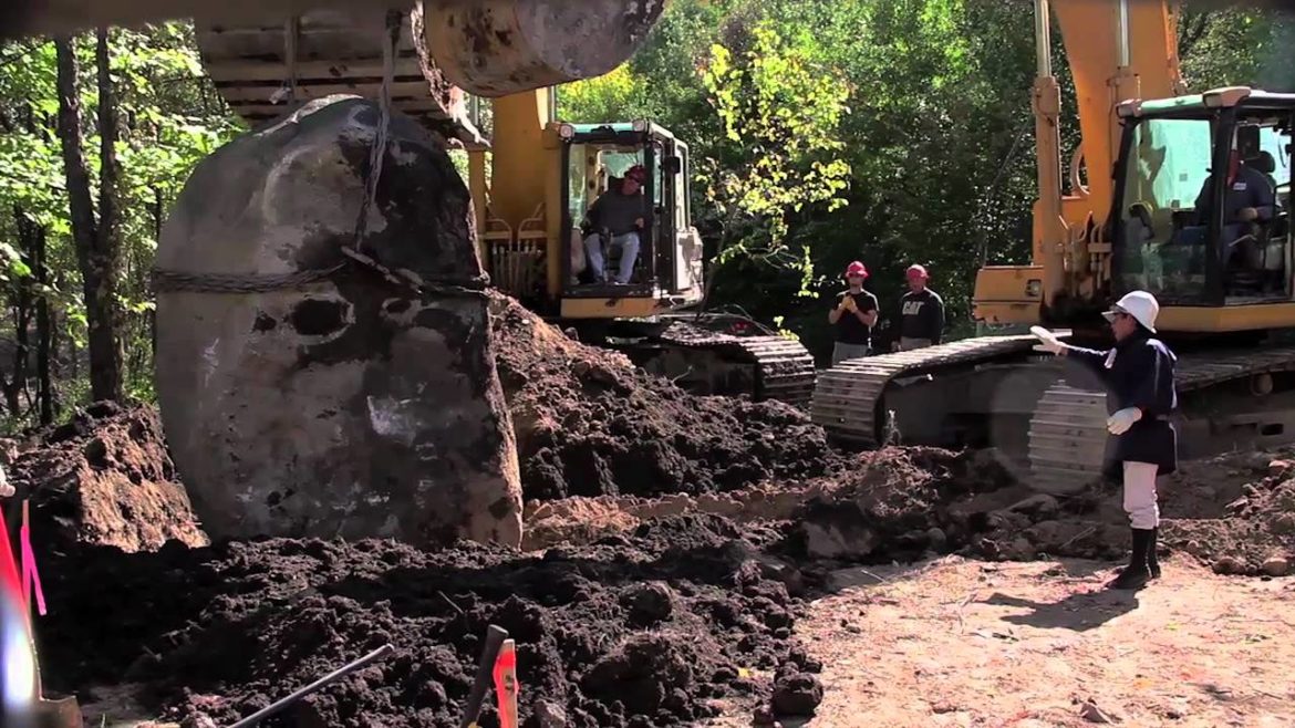 Japanese Garden Boulder Placement at Meijer Gardens