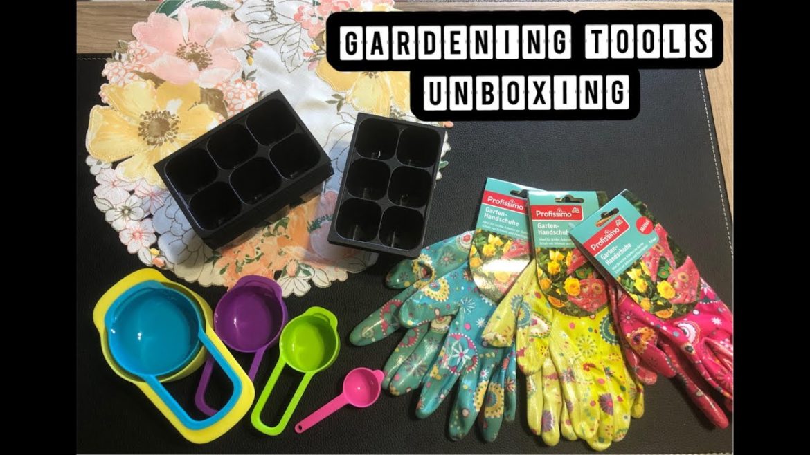 Gardening Supplies Unboxing Gardening Supplies Unboxing