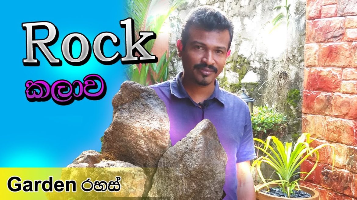 කලාත්මක Rock garden design - Sri lanka garden design - garden lighting - garden.lk 0716028824