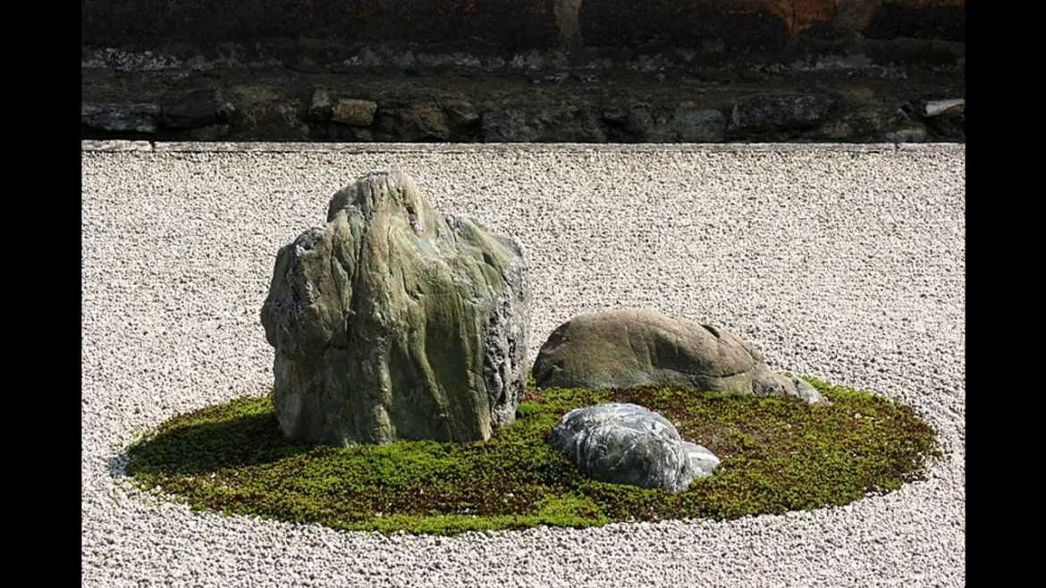 Japanese rock gardens design
