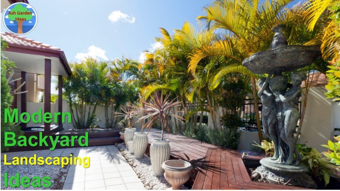 The Most AMAZING Modern Backyard Landscaping Ideas | Ash Garden Ideas | landscaping ideas