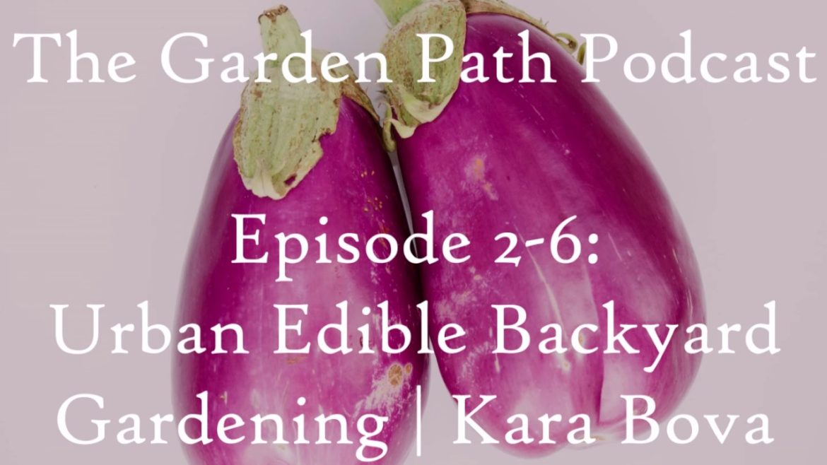 Ep. 2-6: Urban Backyard Edible Gardening | Kara Bova Ep. 2-6: Urban Backyard Edible Gardening | Kara Bova