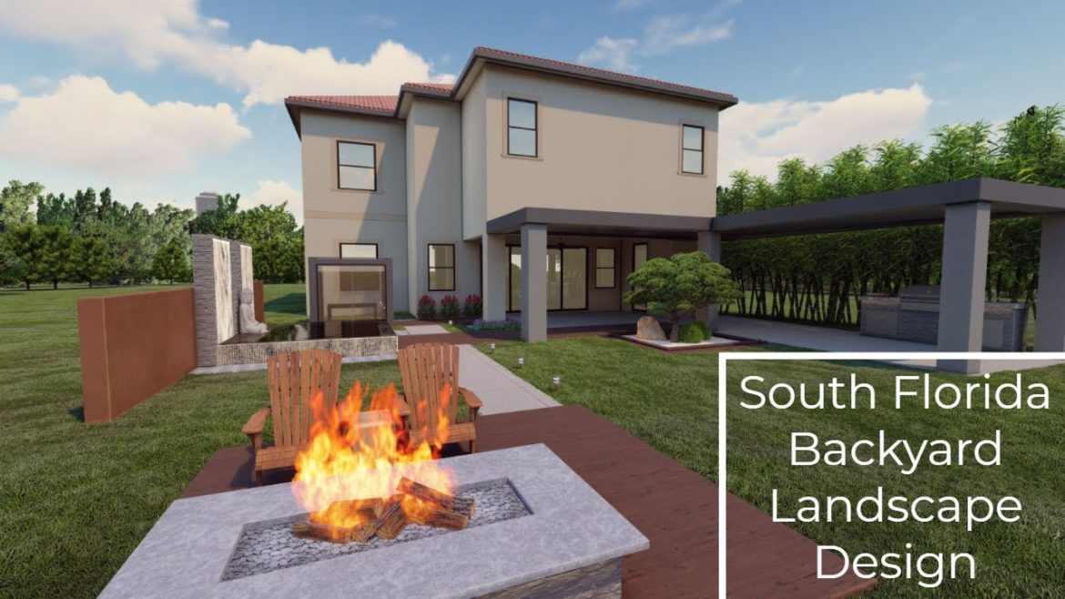 South Florida Backyard Zen Landscape Design