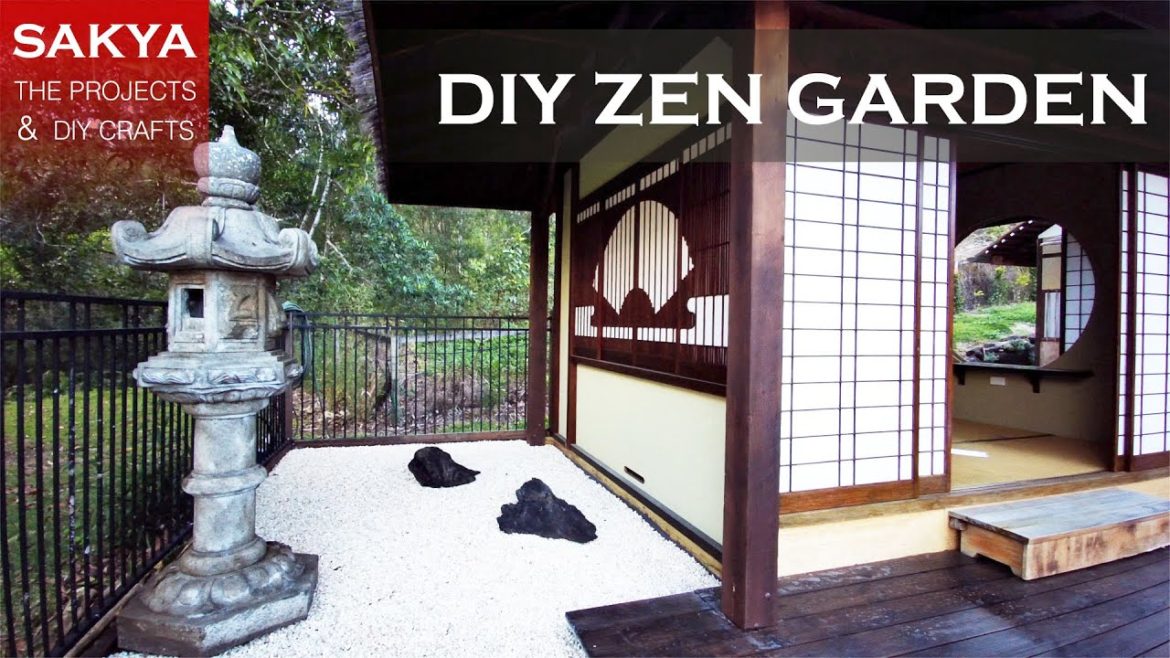 How to make a small Zen garden/ Japanese rock garden /枯山水 / Karesansui How to make a small Zen garden/ Japanese rock garden /枯山水 / Karesansui