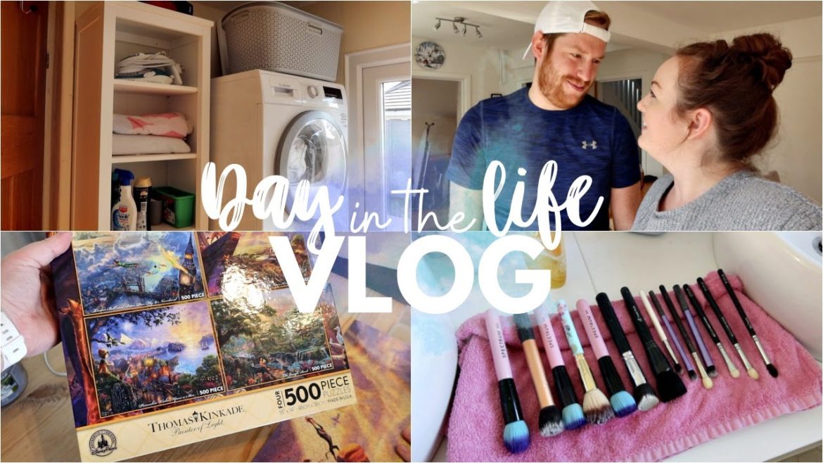 Laundry Room Tour, Clean With Me & Garden Plans • Day In The Life Vlog AD Laundry Room Tour, Clean With Me & Garden Plans • Day In The Life Vlog AD