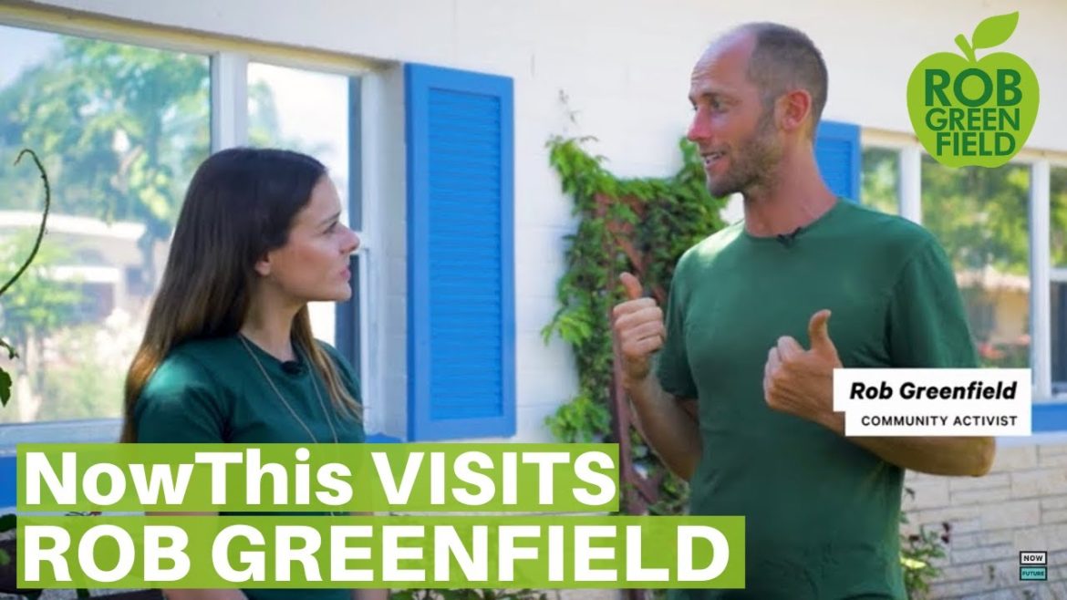 NowThis Visits Rob Greenfield's Front Yard Garden