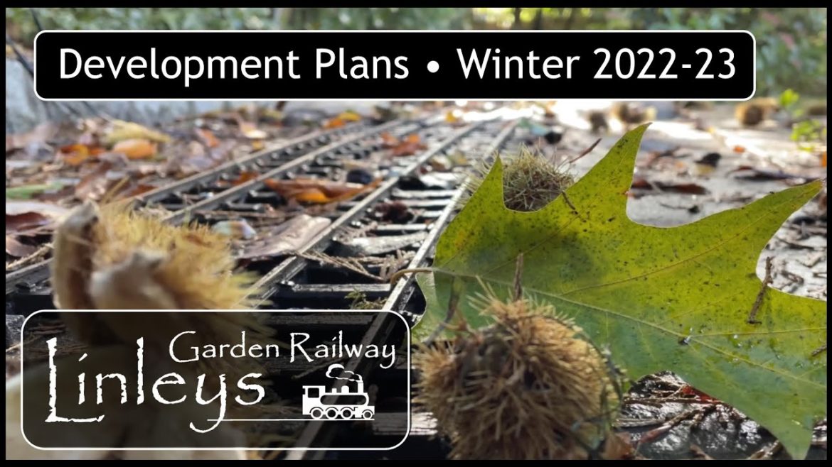 Building a Garden Railway • Winter Development Plans • G Scale Garden Railway Development