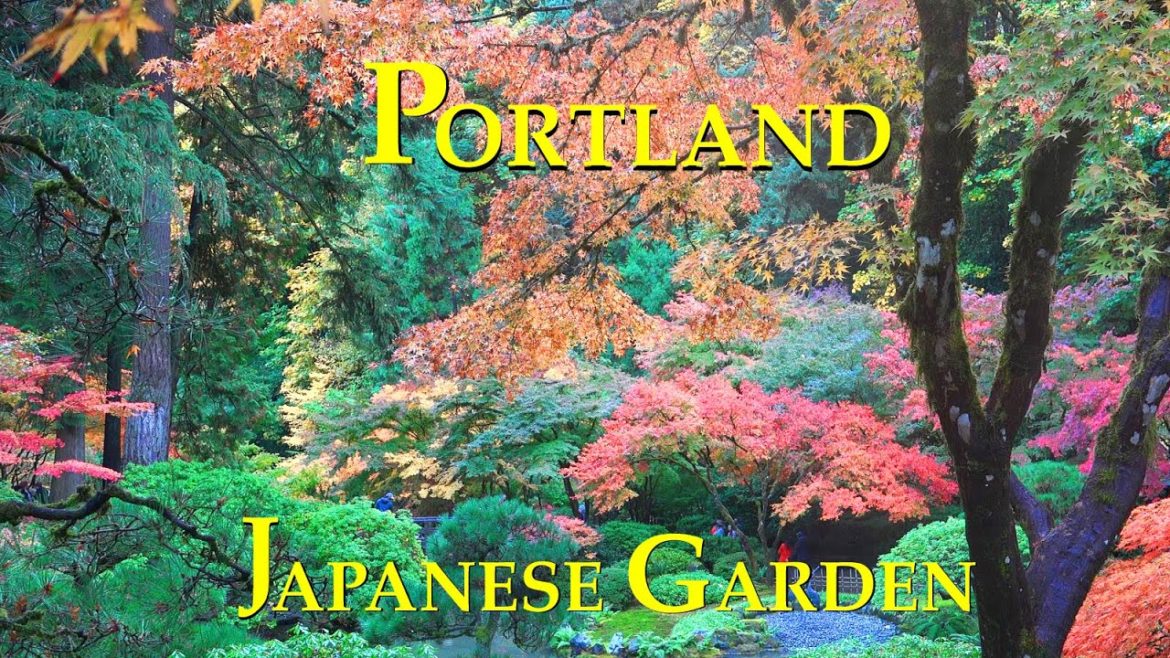 4K Portland Japanese Garden - USA 🇺🇸