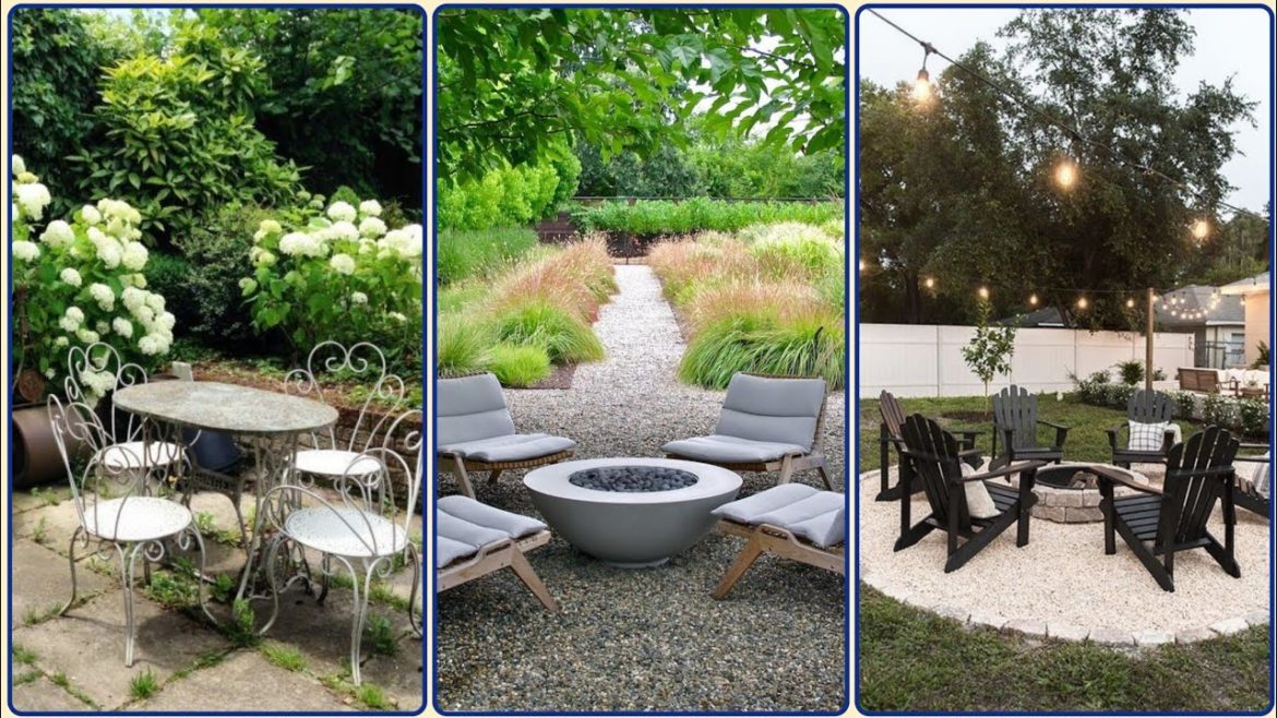 Garden Furniture Front Yard Landscape - Most Stylish Garden Designs
