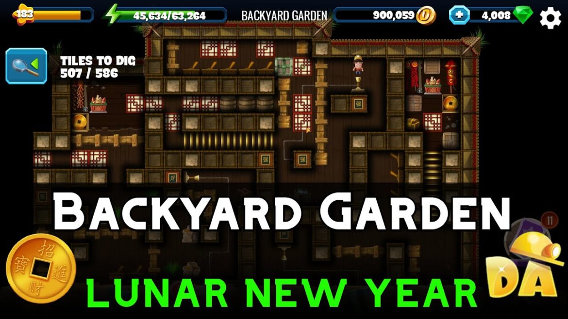Backyard Garden | Lunar New Year #4 | Diggy's Adventure Backyard Garden | Lunar New Year #4 | Diggy's Adventure