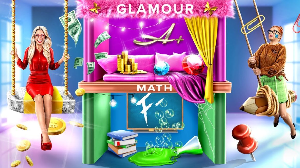 We Build a Bunk Bed! / Rich vs Broke Secret Room! We Build a Bunk Bed! / Rich vs Broke Secret Room!