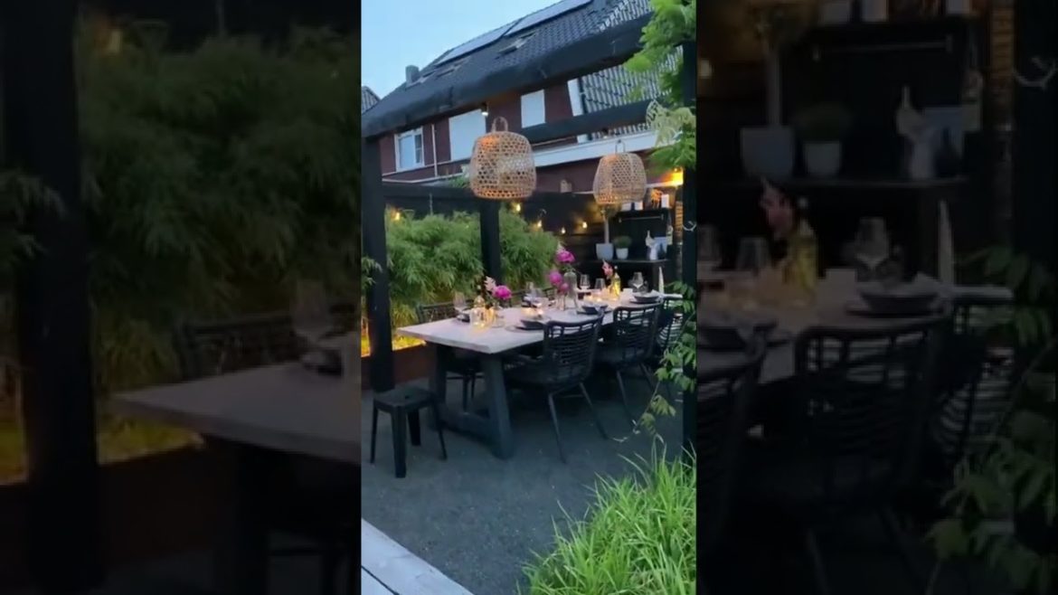 Garden design and decorations short