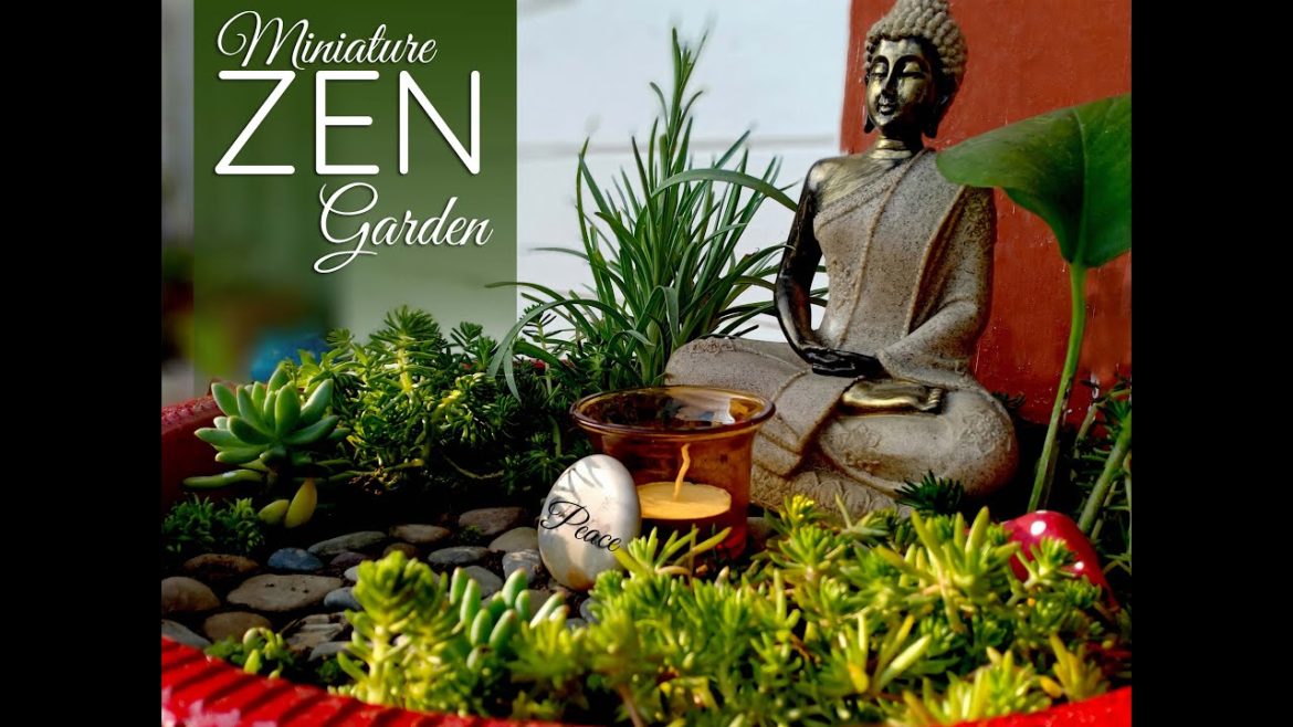 Miniature Zen Garden DIY Miniature Zen Garden DIY