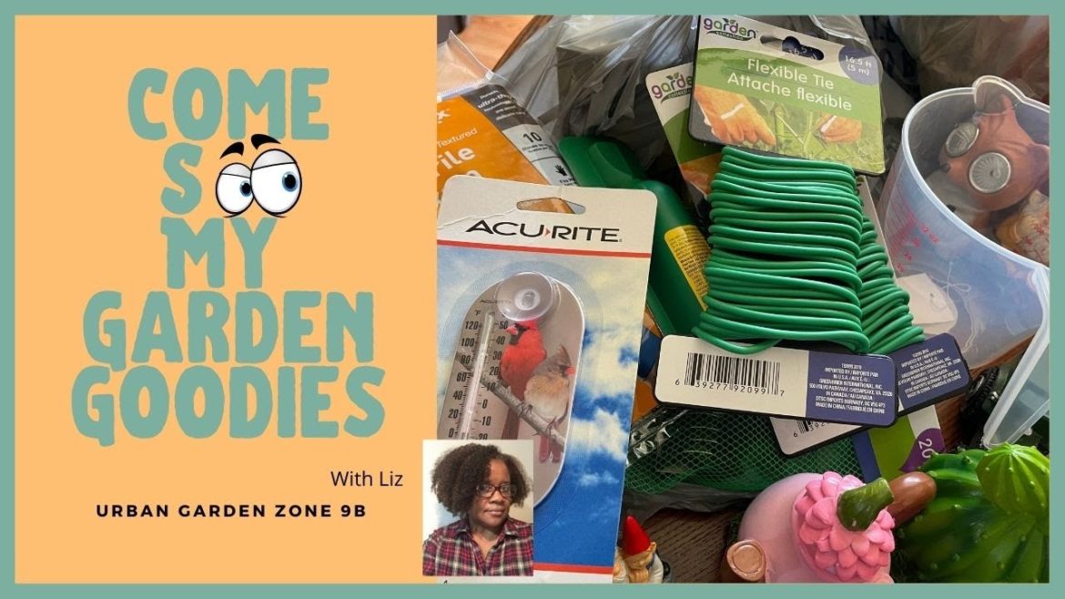 Liz's Garden Supply Haul, Garden Decorations, Gardenin Supplies Everyone Should Have