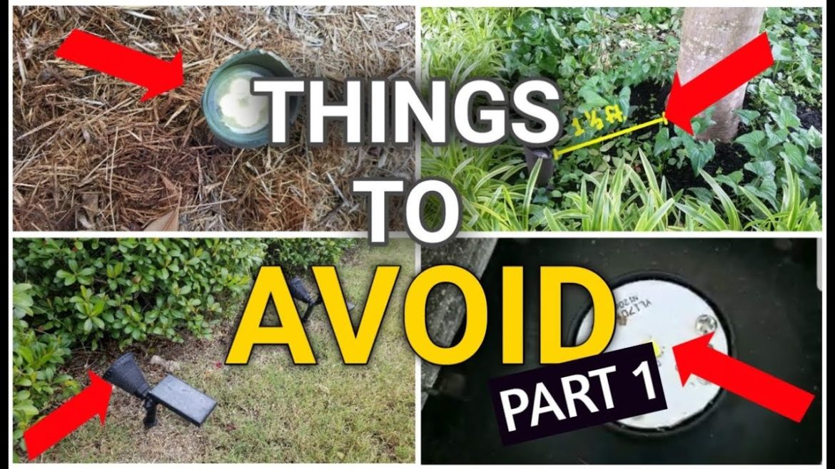 LANDSCAPE LIGHTING – 5 Biggest Mistakes People Make with Landscape Lighting LANDSCAPE LIGHTING - 5 Biggest Mistakes People Make with Landscape Lighting