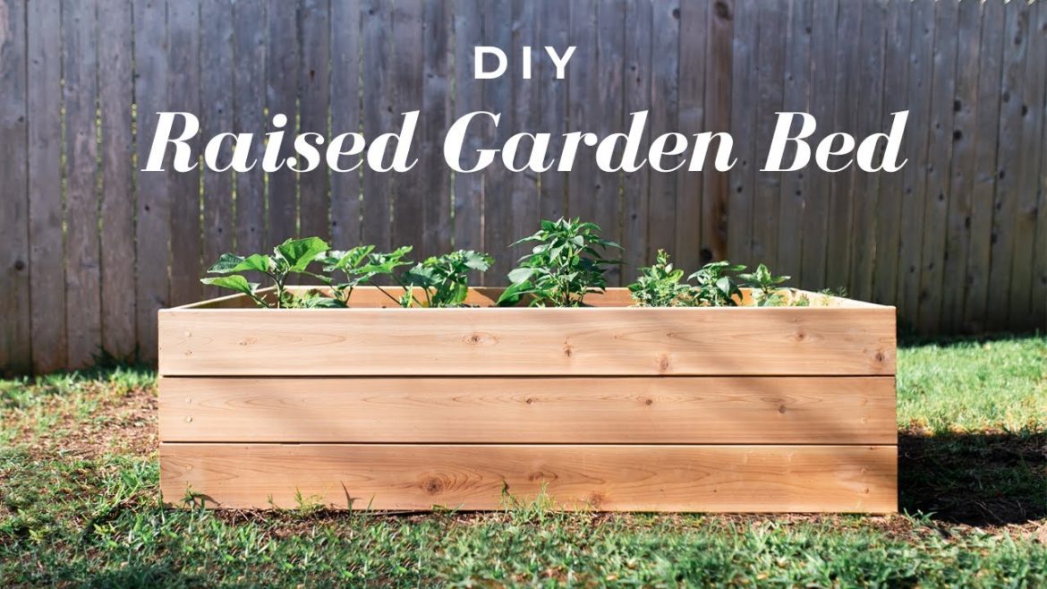 Easy DIY Raised Garden Bed | How To with FREE Plans!