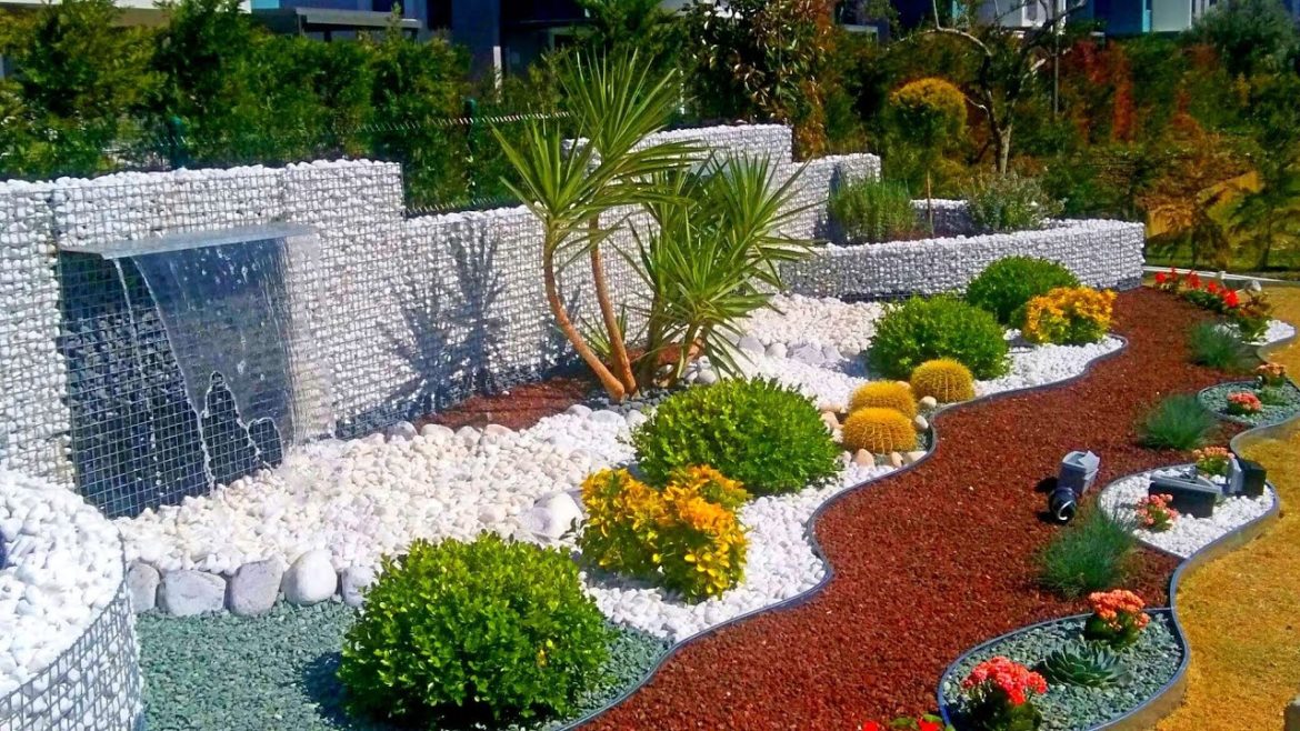 Landscaping ideas: how to decorate your garden with pebbles and gravel?