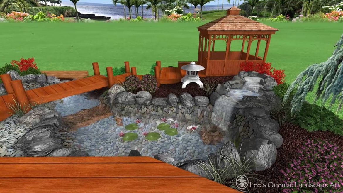 Japanese Garden Design – Ft. Washington, MD – Backyard Area Japanese Garden Design - Ft. Washington, MD - Backyard Area