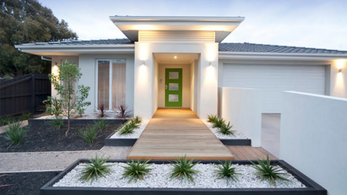 14 Awesome Modern Frontyard Landscape Ideas