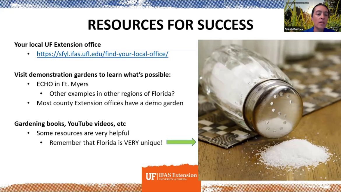 Edible Gardening: Florida Growing Seasons (webinar series)