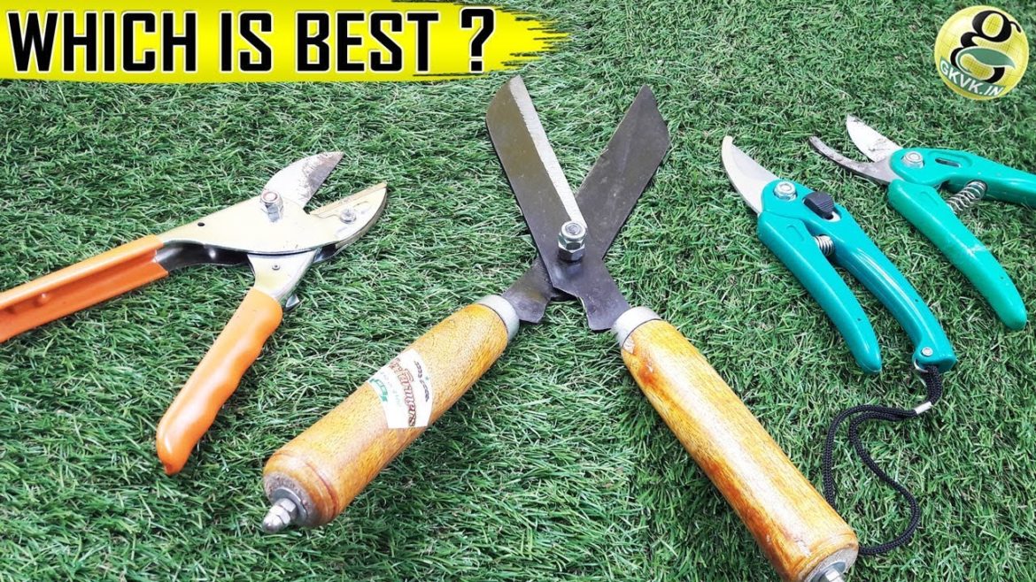 CHOOSING PRUNERS (SHEARS SECATEURS) | Plant Pruning Garden Tools – Gardening Scissors / Cutters