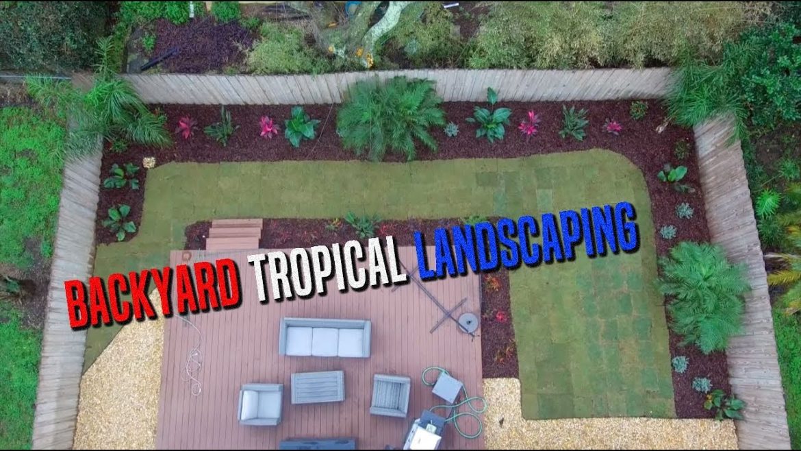 Backyard Tropical Landscaping
