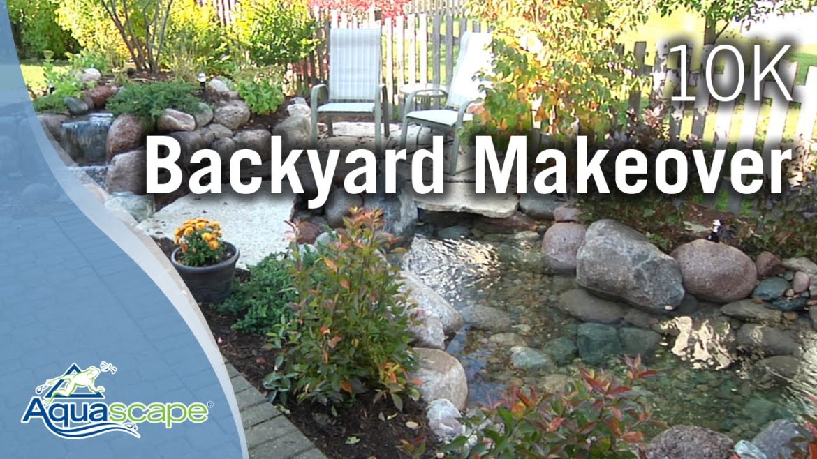 Aquascape Designs $10,000 Backyard Makeover