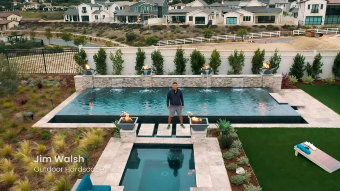 Rolling Hills Estates Backyard Landscapes | FPV Drone Tour