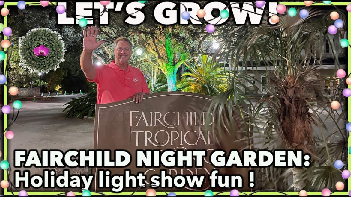 FAIRCHILD NIGHT GARDEN: Holiday light show extravaganza! FAIRCHILD NIGHT GARDEN: Holiday light show extravaganza!