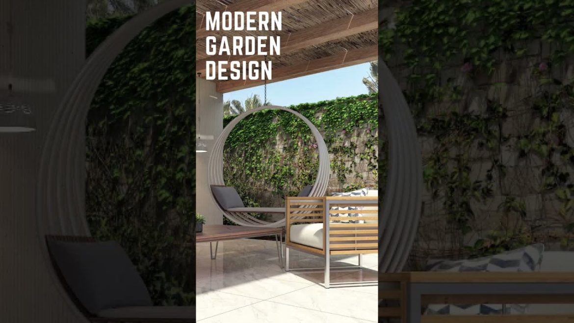 Modern Garden Design and Decoration Ideas #YoutubeShorts #Shorts Landscape Design Makeover Inspo