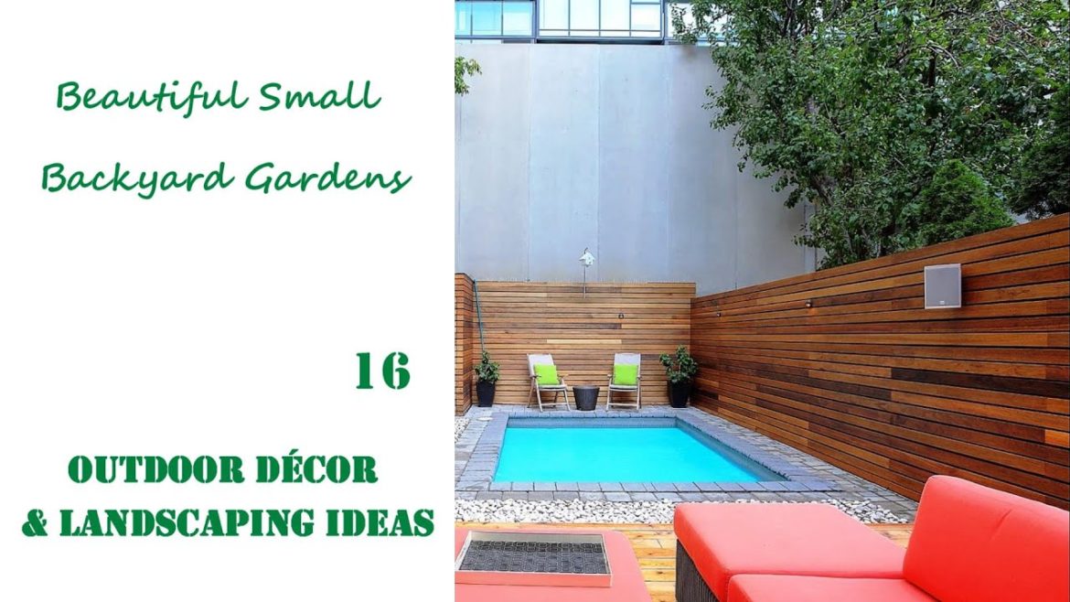 Beautiful Small Backyard Gardens | OUTDOOR DECOR & LANDSCAPING IDEAS #16 Beautiful Small Backyard Gardens | OUTDOOR DECOR & LANDSCAPING IDEAS #16