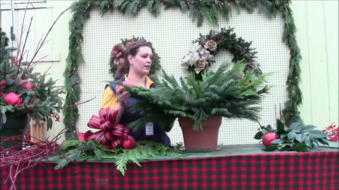 How to Make A Christmas Container Garden How to Make A Christmas Container Garden