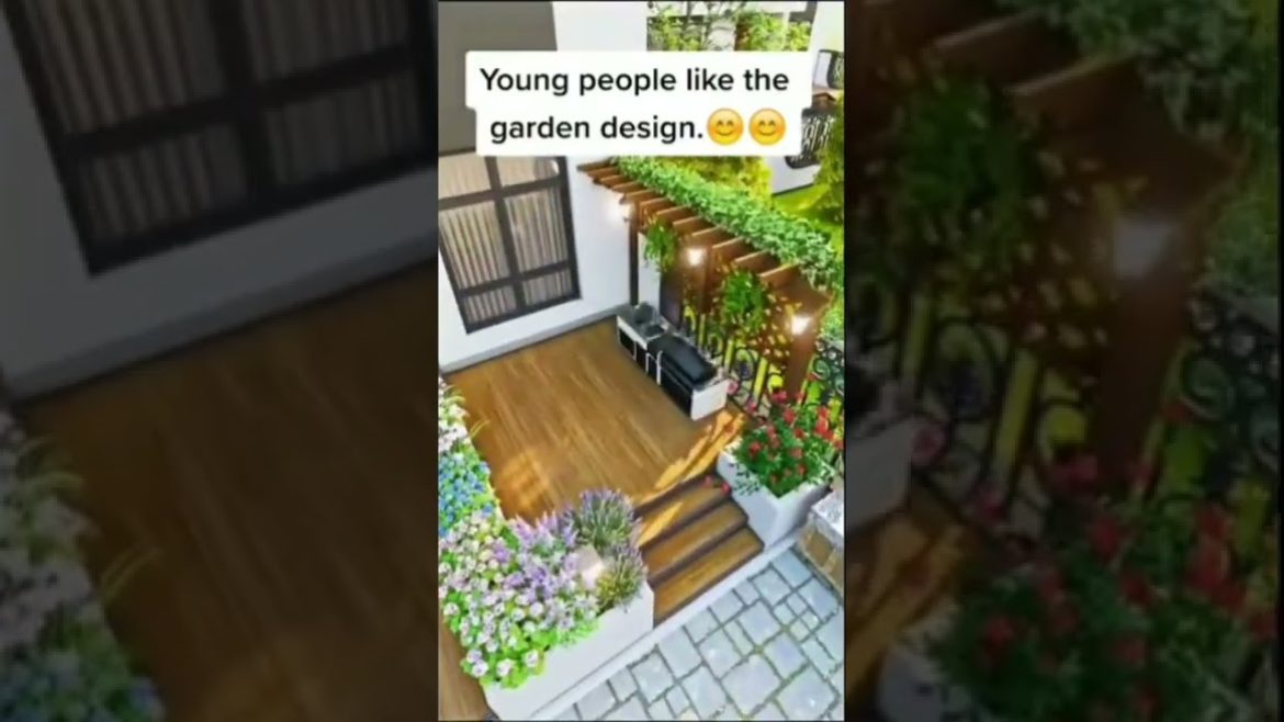 Garden Design, Home Garden #300 Simple New Viral Video,#Shorts