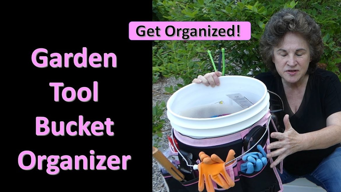 Garden Tool Bucket Organizer