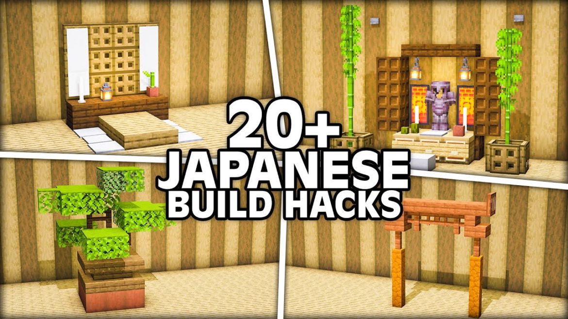 20+ Japanese Build Hacks and Ideas | Minecraft 20+ Japanese Build Hacks and Ideas | Minecraft