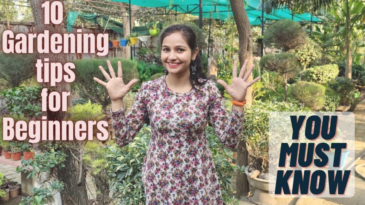10 Gardening tips for beginners| Planting tips for home Gardening| #Nanhapodha #Gardeningtips