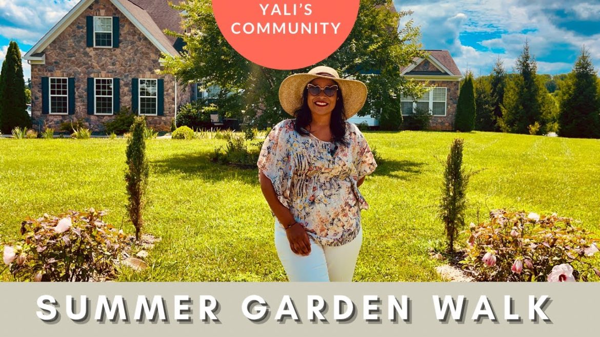 Summer Garden Walk and Garden Progress (Edible landscaping, Perennial Garden, & Permaculture)