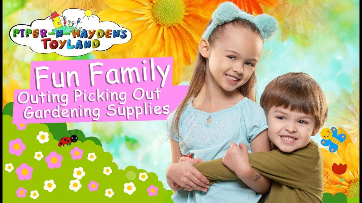 Piper N Hayden | Family Outing Picking Out Their Gardening Supplies